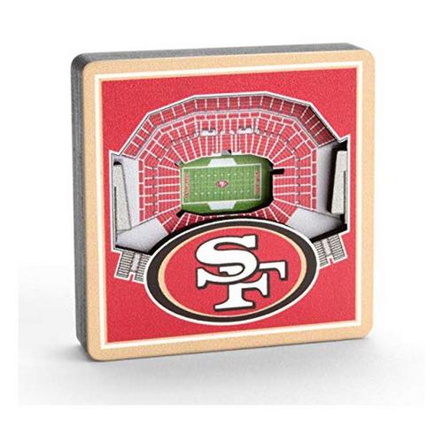 You The Fan San Francisco 49ers Stadium View Magnet - Primary Image