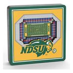 North Dakota State Bison 3D Stadium View Ornament - Thumbnail 1 of 4