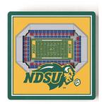 North Dakota State Bison 3D Stadium View Ornament - Thumbnail 3 of 4