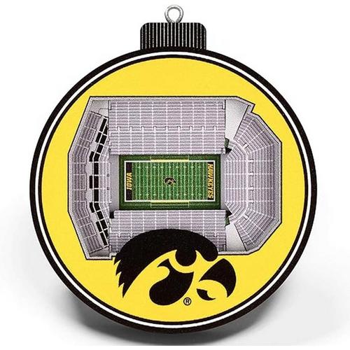 You The Fan Iowa Hawkeyes Stadium View Ornament - Primary Image