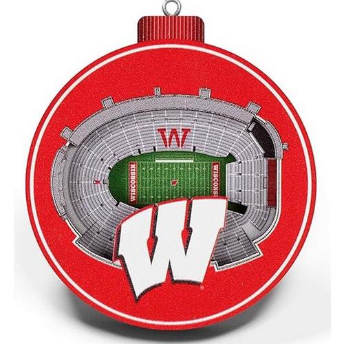 You The Fan Wisconsin Badgers Stadium View Ornament - Primary Image