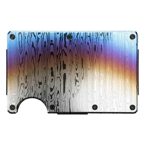 Ridge Burnt Damascus Cash Strap Wallet - Primary Image