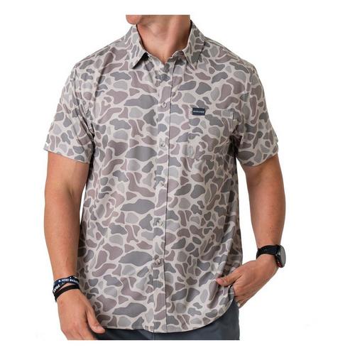 Men's Burlebo Performance Button Up Shirt - Primary Image