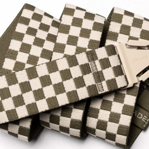 Men's Arcade Check Belt - Primary Image