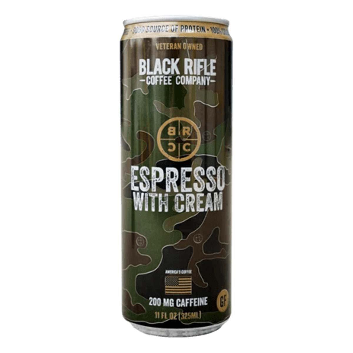 Black Rifle Coffee Company Espresso with Cream Drink Coffee - Black Rifle Coffee Company