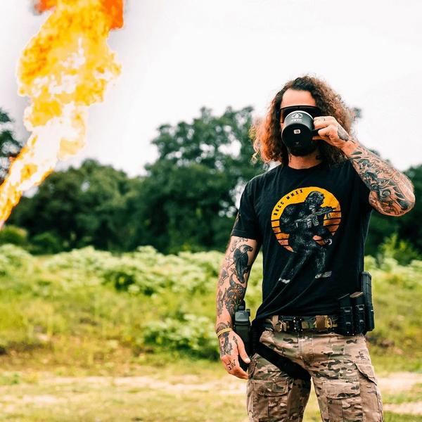 Black Rifle Coffee Company Men's  BRCC Tactisquatch T-Shirt