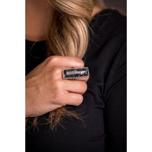 Women's West and Co. Adjustable Bar Ring - Primary Image