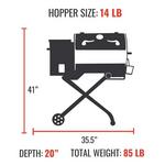 recteq The Road Warrior 340P Pellet Grill - Thumbnail 12 of 12