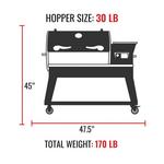 recteq Backyard Beast 1000 Pellet Grill - Thumbnail 8 of 16