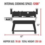 recteq DualFire 1200 Pellet Grill - Thumbnail 9 of 10