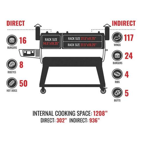 recteq DualFire 1200 Pellet Grill - Primary Image