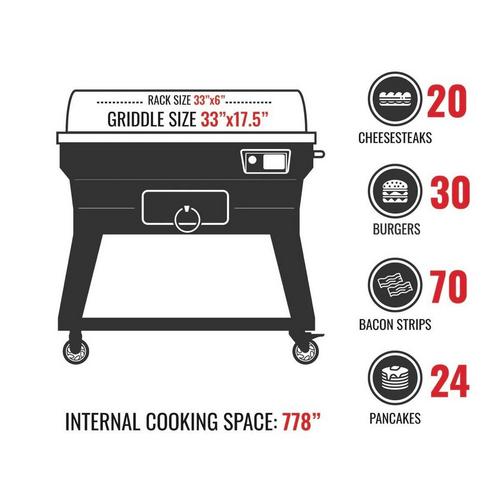 recteq SmokeStone 600 Griddle - Primary Image