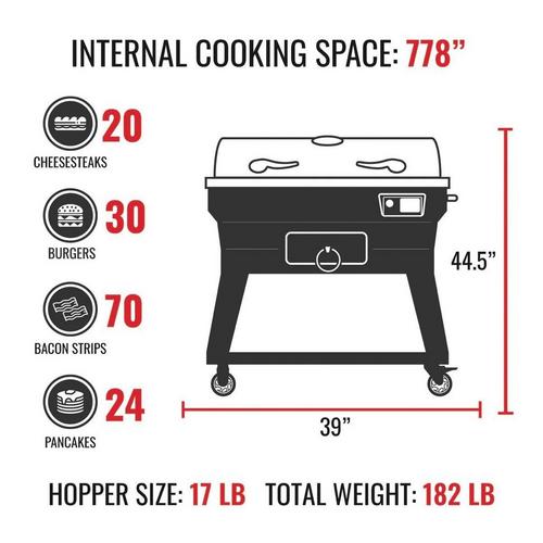 recteq SmokeStone 600 Griddle - Primary Image