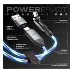 Statik 6ft PowerPivot USB-C to USB-C Charging Cable - Thumbnail 7 of 8