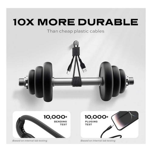 Statik MagStack USB A to USB C 3ft Charging Cable - Primary Image