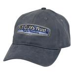 Men's Old Guys Rule Rear View Stone Adjustable Hat - Thumbnail 1 of 2
