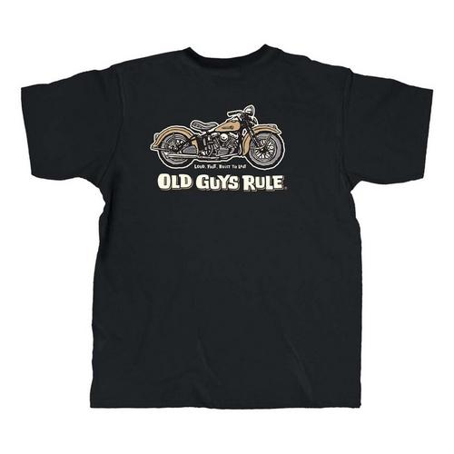 Men's Old Guys Rule Panhead T-Shirt - Primary Image