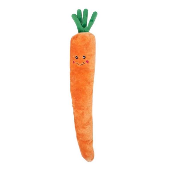 ZippyPaws Jigglerz Carrot Dog Toy
