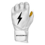 Adult Bruce Bolt Long Cuff Baseball Batting Gloves - Thumbnail 1 of 4