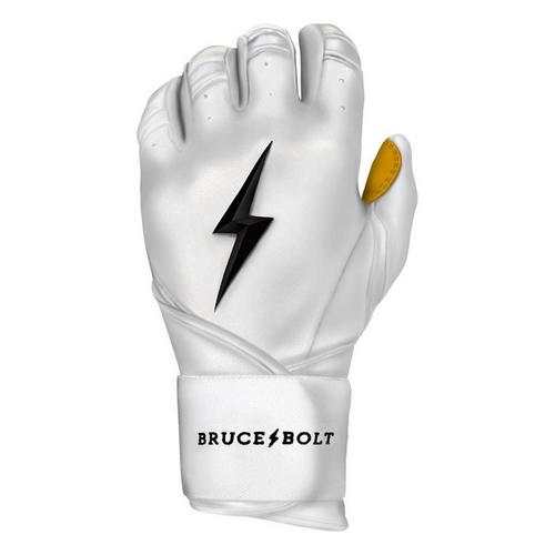 Adult Bruce Bolt Long Cuff Baseball Batting Gloves - Primary Image
