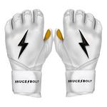 Adult Bruce Bolt Long Cuff Baseball Batting Gloves - Thumbnail 4 of 4