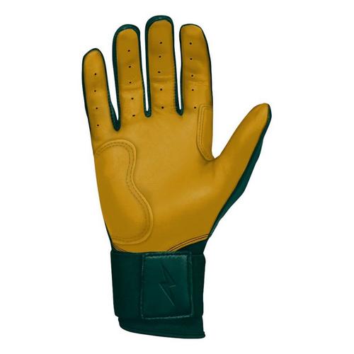 Adult Bruce Bolt Long Cuff Baseball Batting Gloves - Primary Image