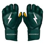 Adult Bruce Bolt Long Cuff Baseball Batting Gloves - Thumbnail 4 of 4