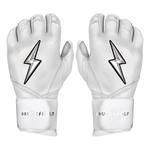 Adult Bruce Bolt Chrome Series Long Cuff Baseball Batting Gloves - Thumbnail 1 of 5