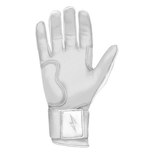Adult Bruce Bolt Chrome Series Long Cuff Baseball Batting Gloves - Primary Image