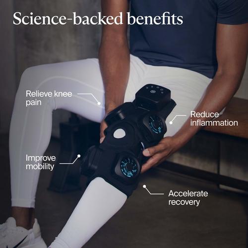 Therabody RecoveryTherm Hot and Cold Vibration Knee - Primary Image