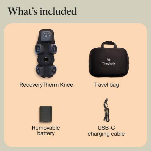 Therabody RecoveryTherm Hot and Cold Vibration Knee - Primary Image