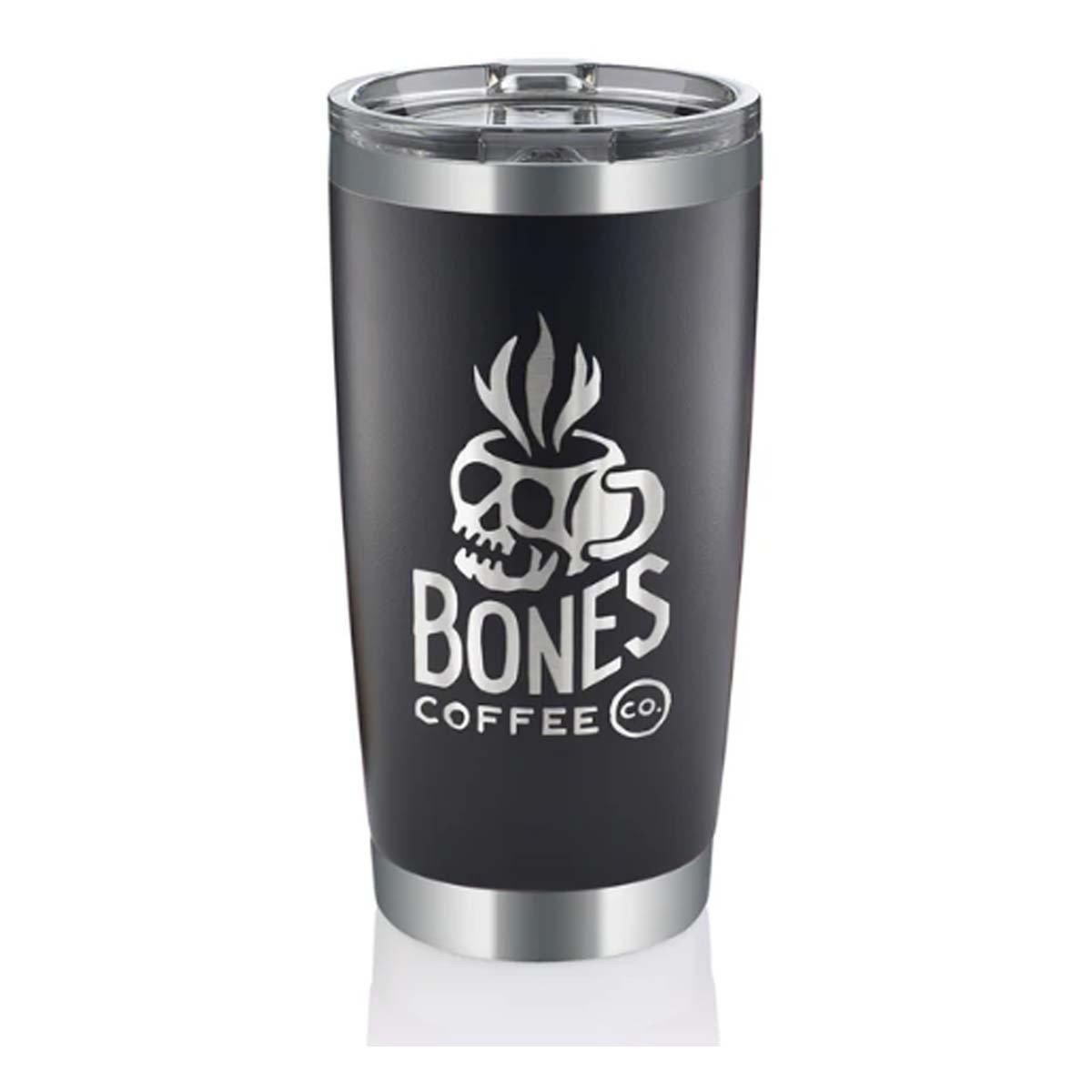 Bones Coffee Co. 20 oz Stainless Steel Hot/Cold Tumbler - Bones Coffee Co.