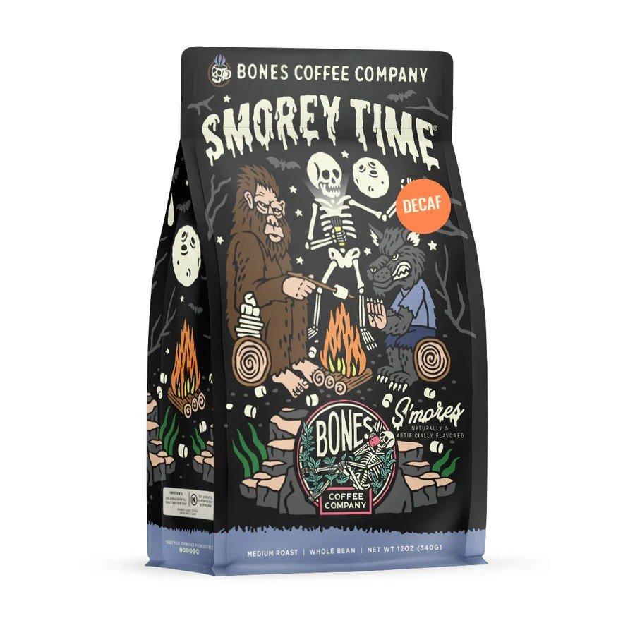Bones Coffee Co. Decaf S-morey Time Ground Coffee - Bones Coffee Co.