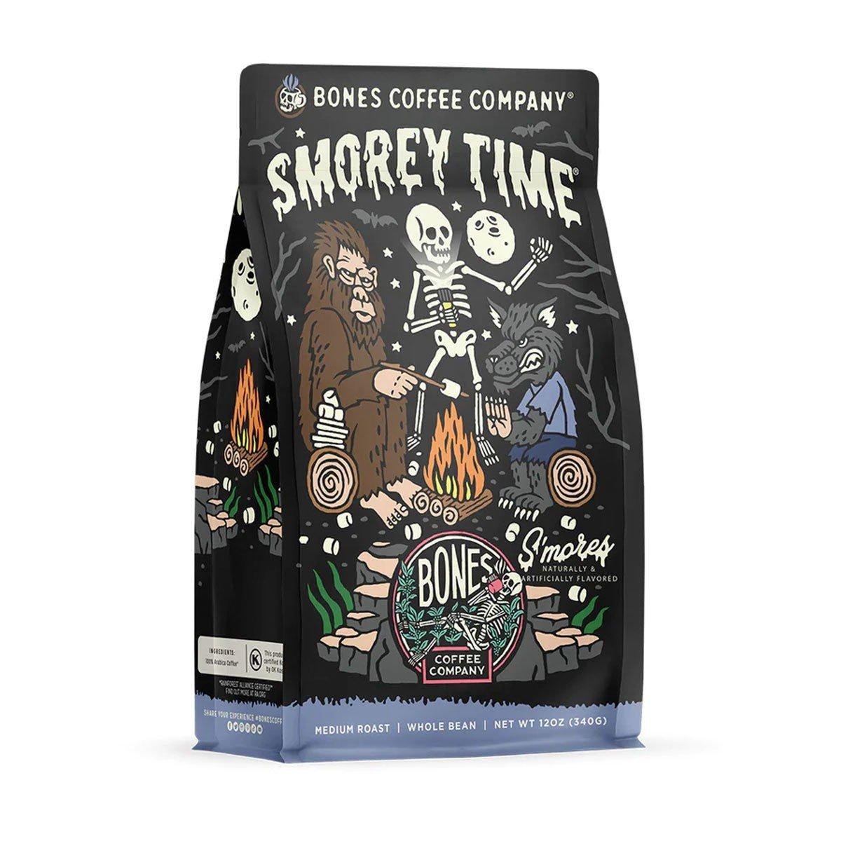 Bones Coffee Co. S'morey Time Whole Bean 12 oz Coffee - Bones Coffee Co.