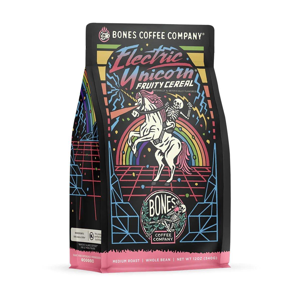 Bones Coffee Co. Electric Unicorn 12 oz Coffee - Bones Coffee Co.