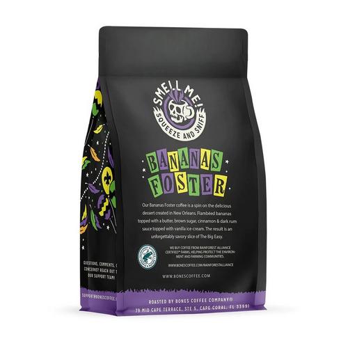 Bones Coffee Co. Bananas Foster Ground 12 oz Coffee - Primary Image