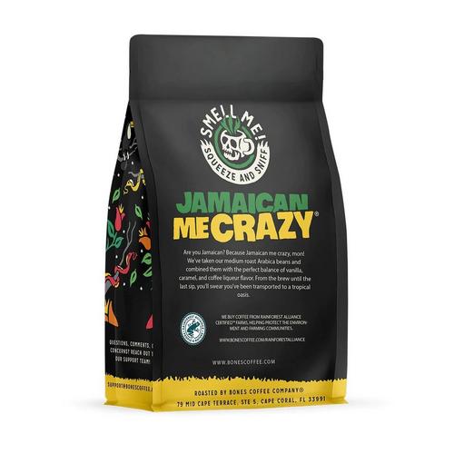 Bones Coffee Co. Jamaican Me Crazy Ground 12 oz Coffee - Primary Image