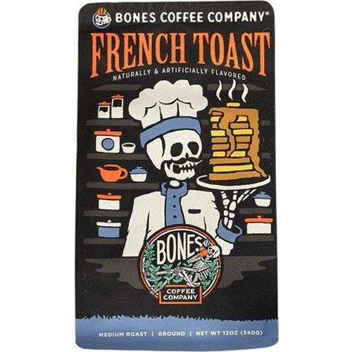 Bones Coffee Co. French Toast Ground 12 oz Coffee - Primary Image