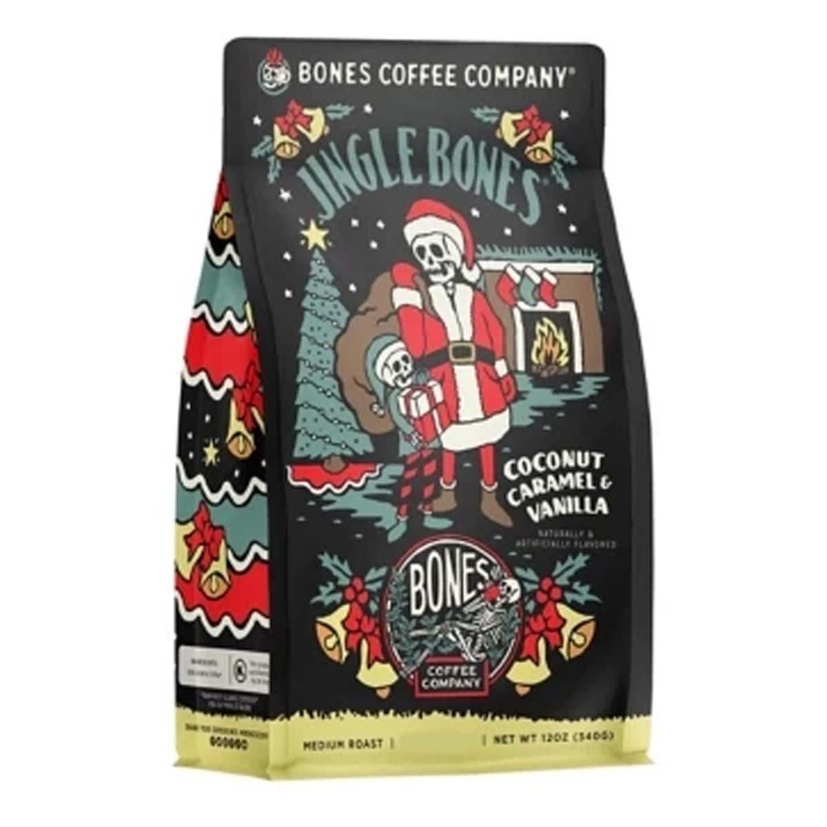 Bones Coffee Co. Jingle Bones 12 oz Ground Coffee - Bones Coffee Co.