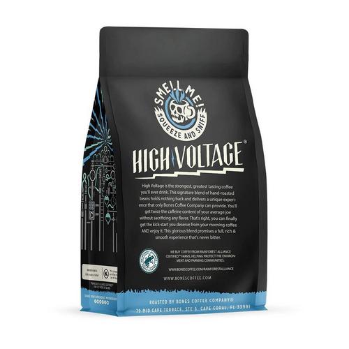 Bones Coffee Co. High Voltage Ground 12 oz Coffee - Primary Image