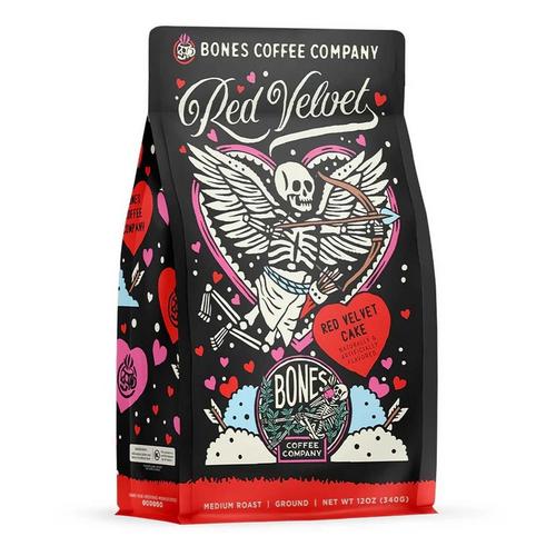 Bones Coffee Co. Red Velvet Ground Coffee - Primary Image