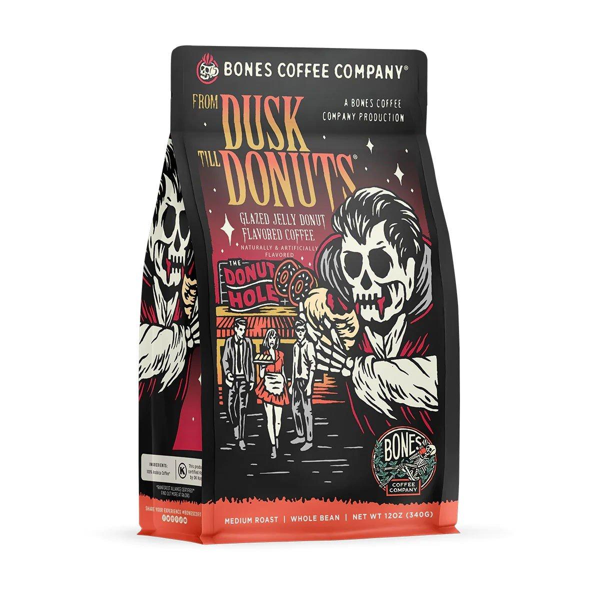 Bones Coffee Co. From Dusk Till Donuts Ground 12 oz Coffee - Bones Coffee Co.