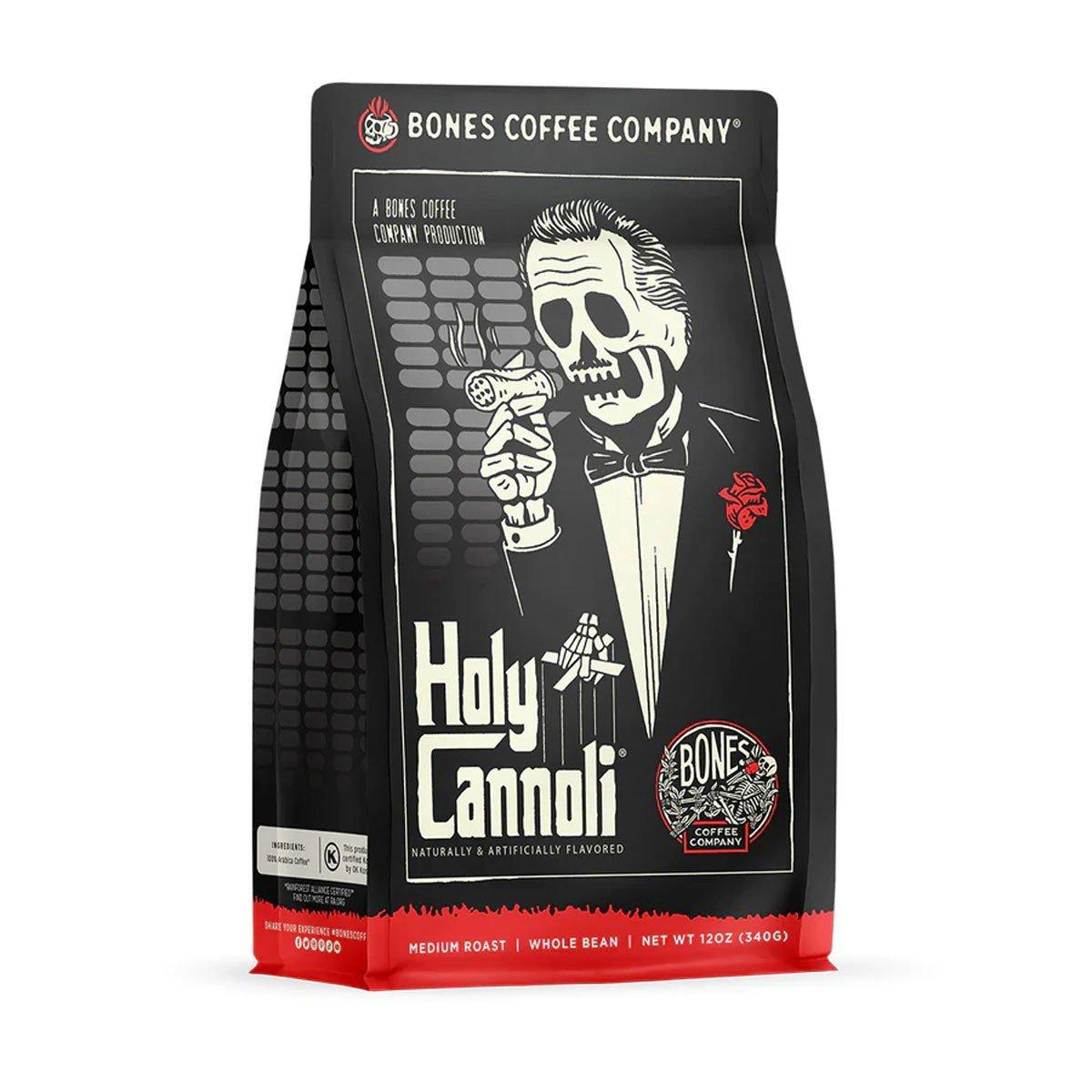 Bones Coffee Co. Holy Cannoli Whole Bean 12 oz Coffee - Bones Coffee Co.