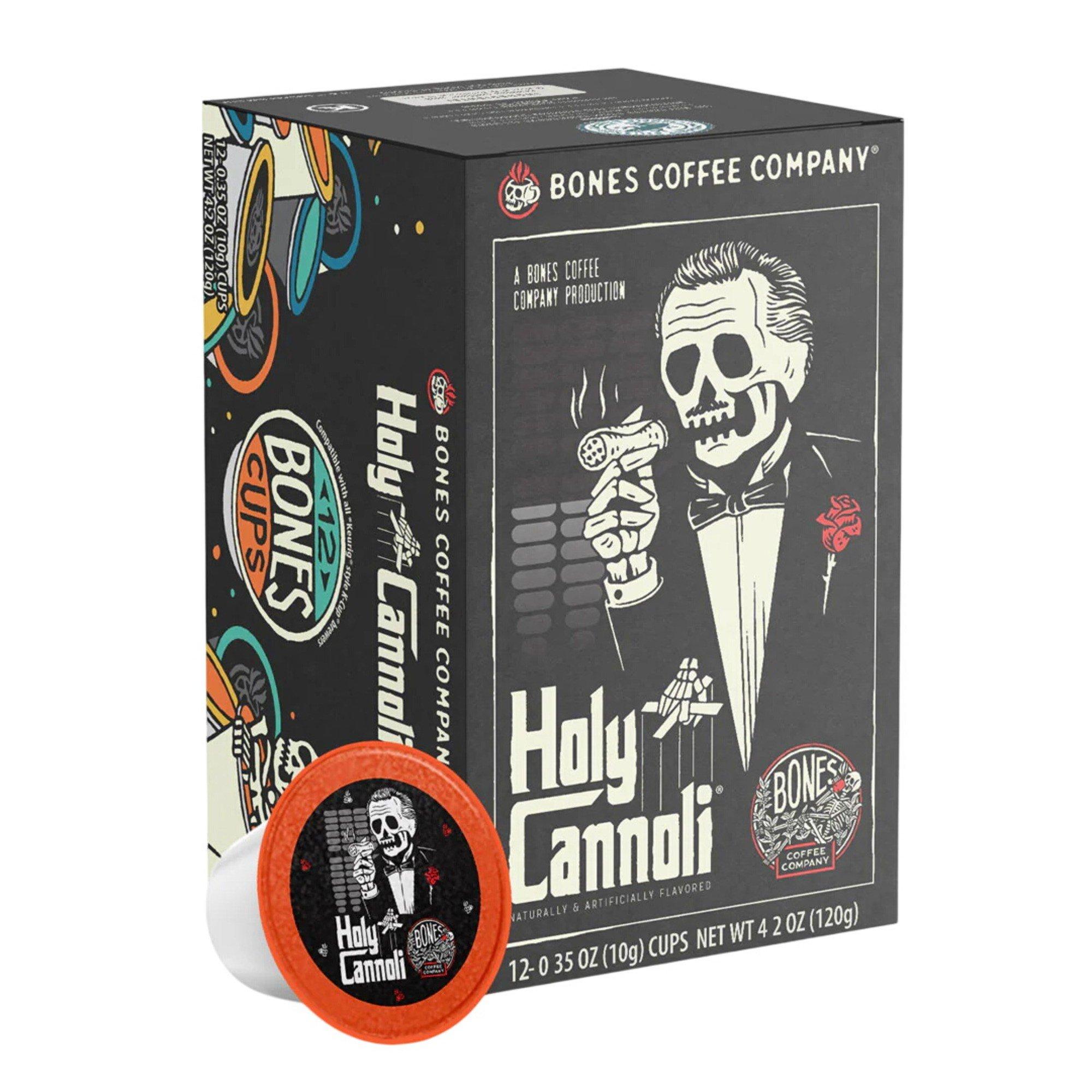 Bones Coffee Co. Holy Cannoli 12 Count Cups Coffee - Bones Coffee Co.