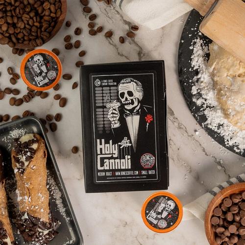 Bones Coffee Co. Holy Cannoli 12 Count Cups Coffee - Primary Image