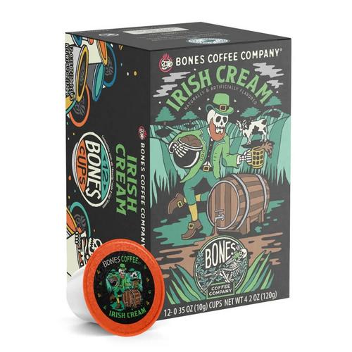 Bones Coffee Co. Irish Cream 12 Count Coffee - Primary Image