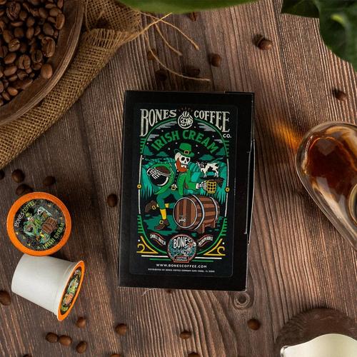 Bones Coffee Co. Irish Cream 12 Count Coffee - Primary Image