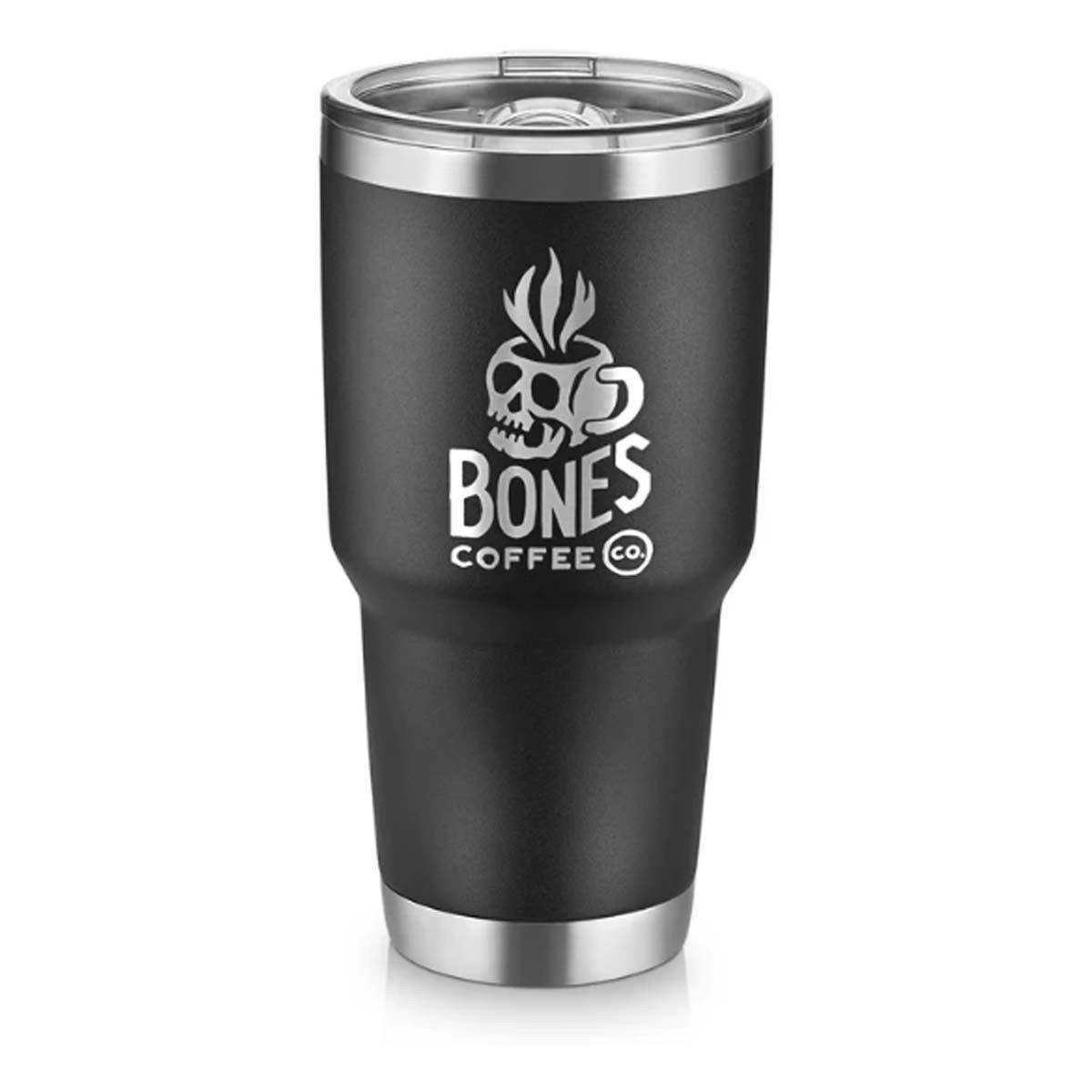 Bones Coffee Co. 30 oz Stainless Steel Tumbler - Bones Coffee Co.