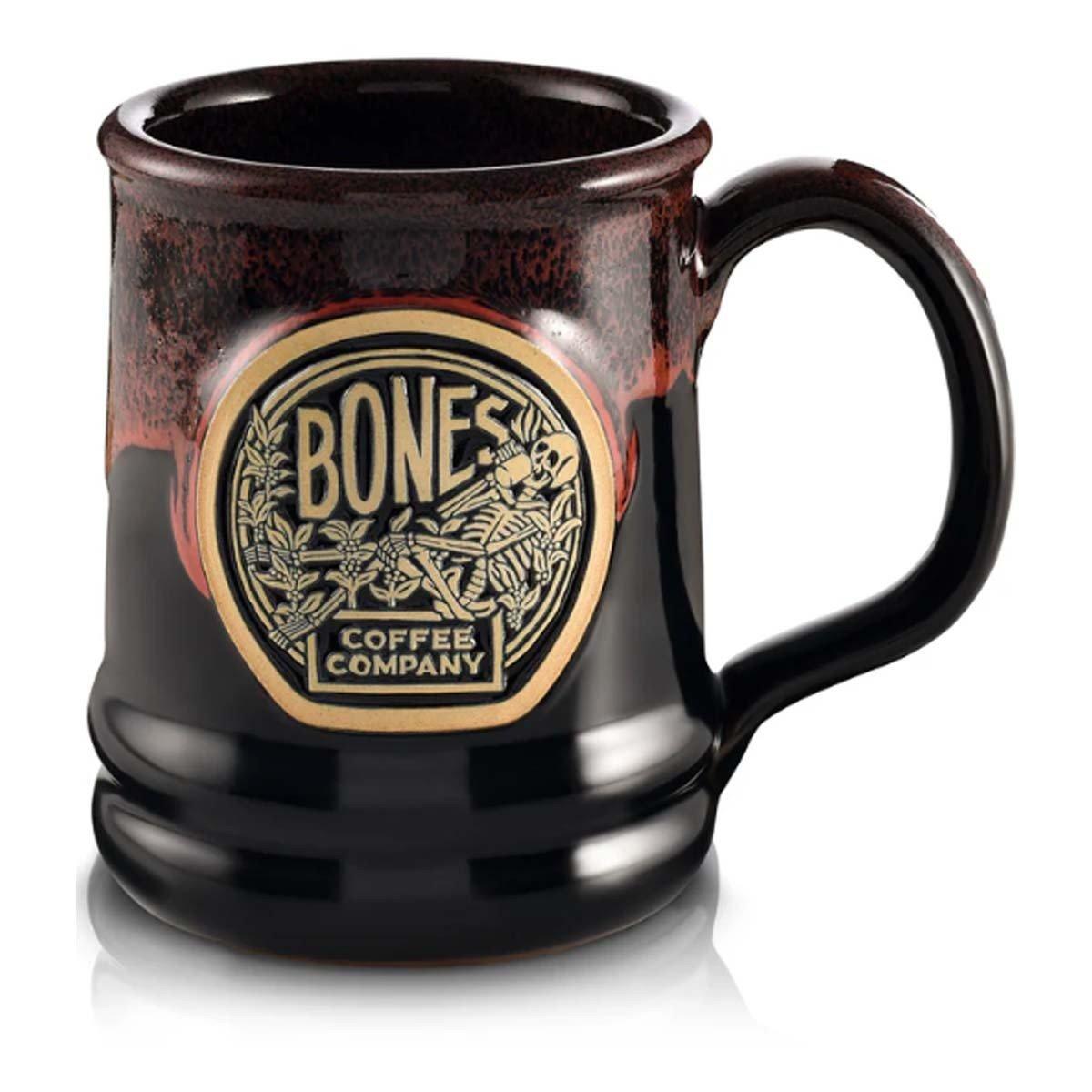 Bones Coffee Co. Classic Logo 14 oz Handthrown Mug - Bones Coffee Co.