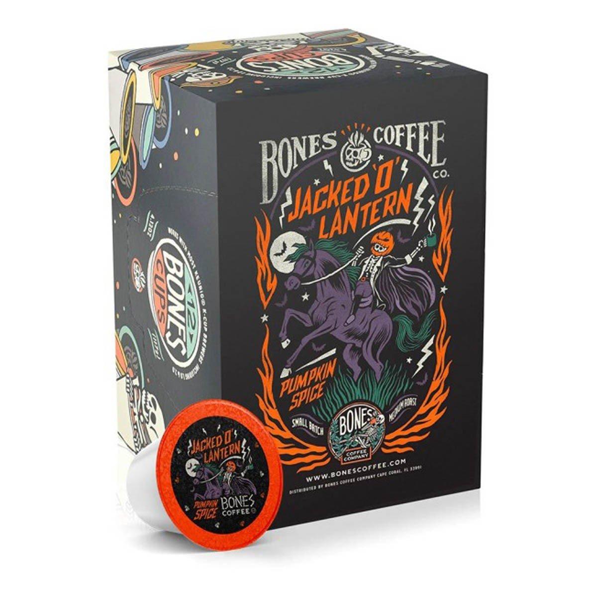 Bones Coffee Co. Jacked 'O' Lantern Cups - 12 Count Coffee - Bones Coffee Co.